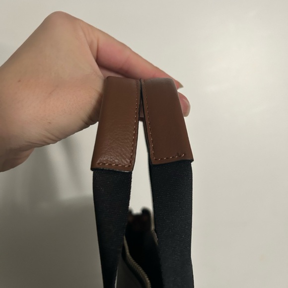 Coach Charles fold over leather bag - Picture 12 of 13